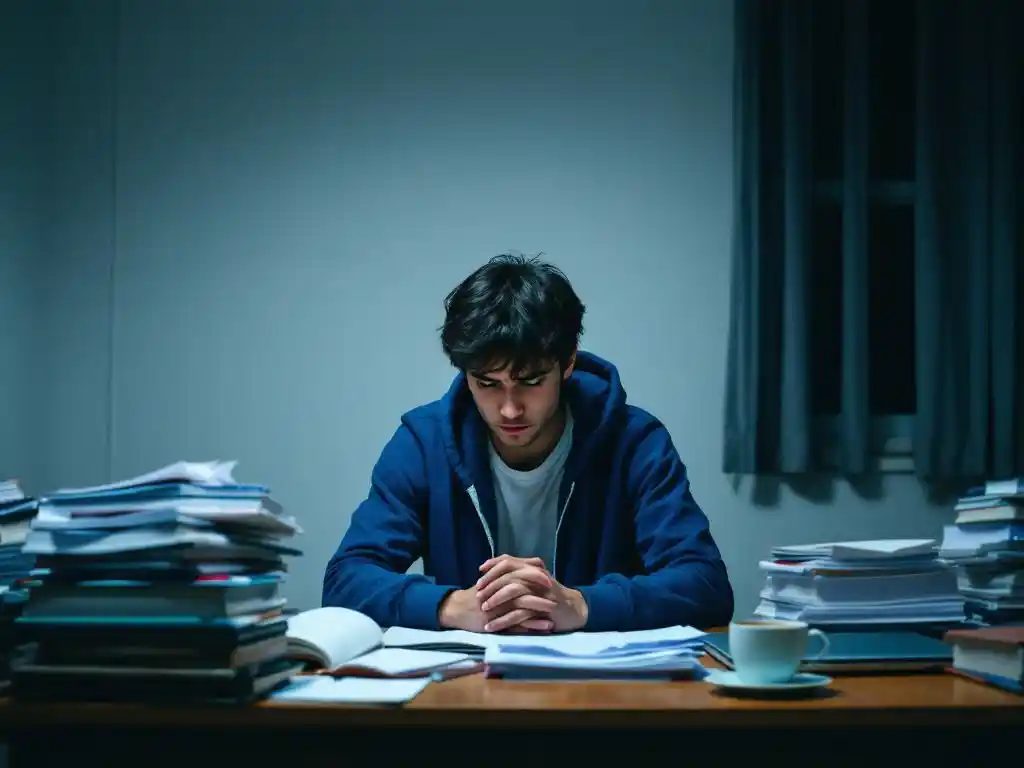 A sad student looking for blessings from Sanwariya Seth